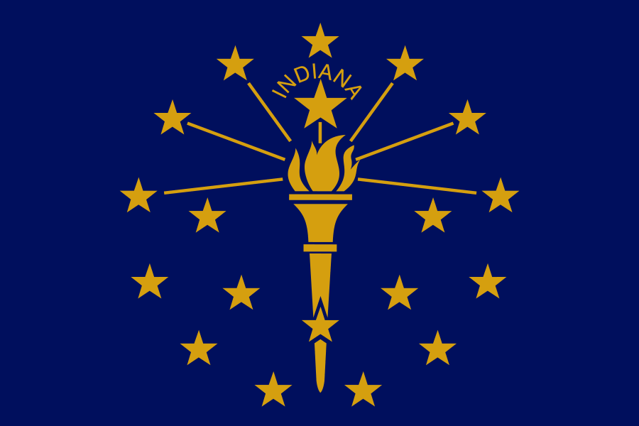 Indiana State Flag