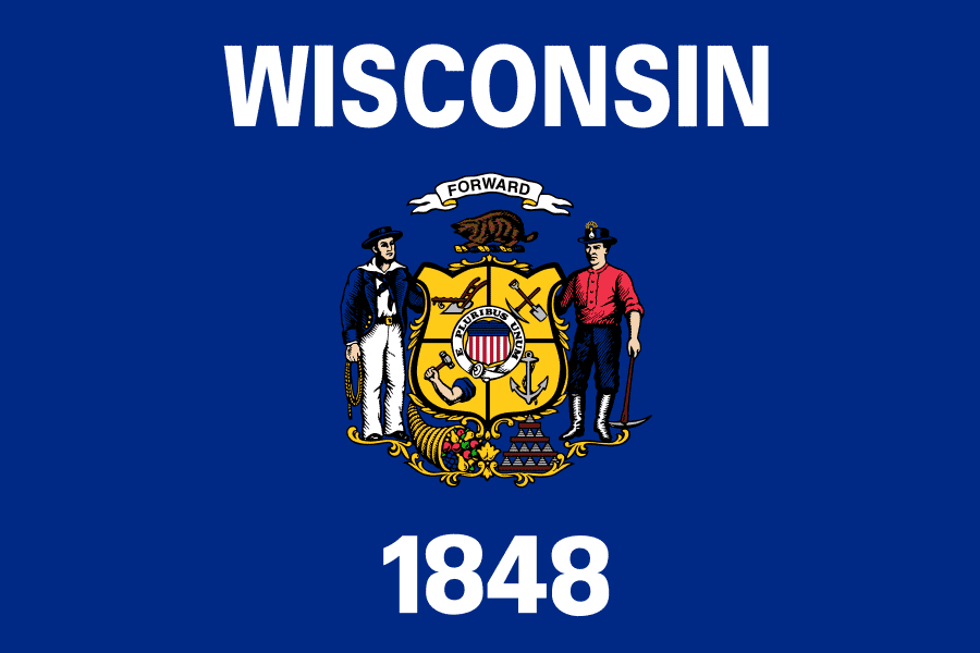 Wisconsin State Flag