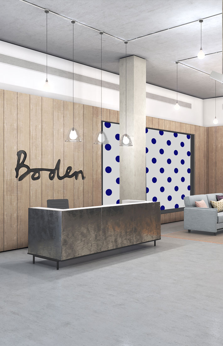 Boden HQ reception