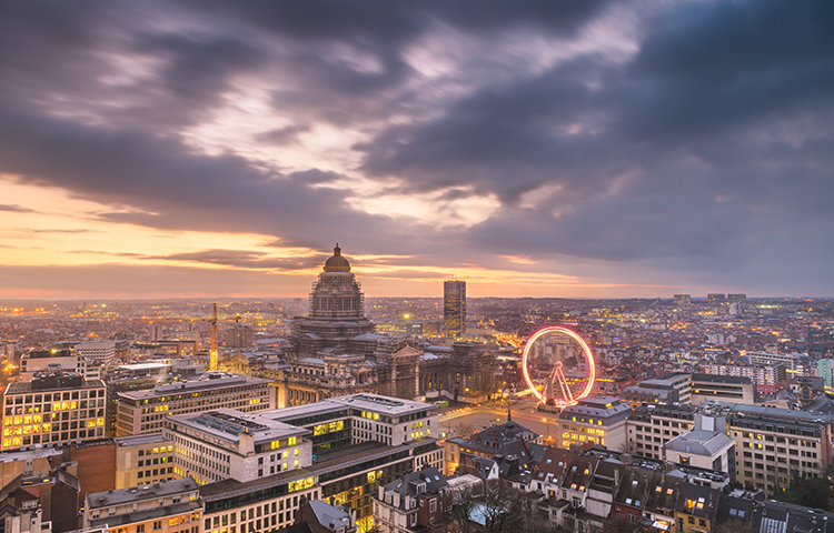 Brussels Aerial View