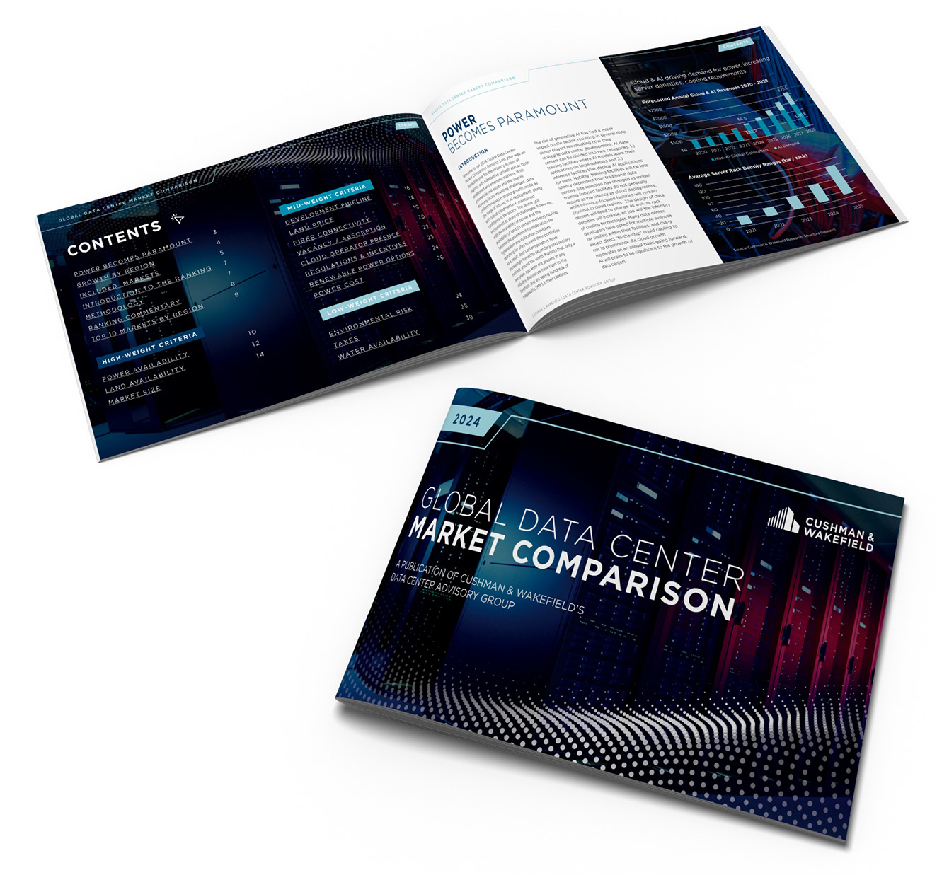 Global Data Center Market Comparison Report Cover