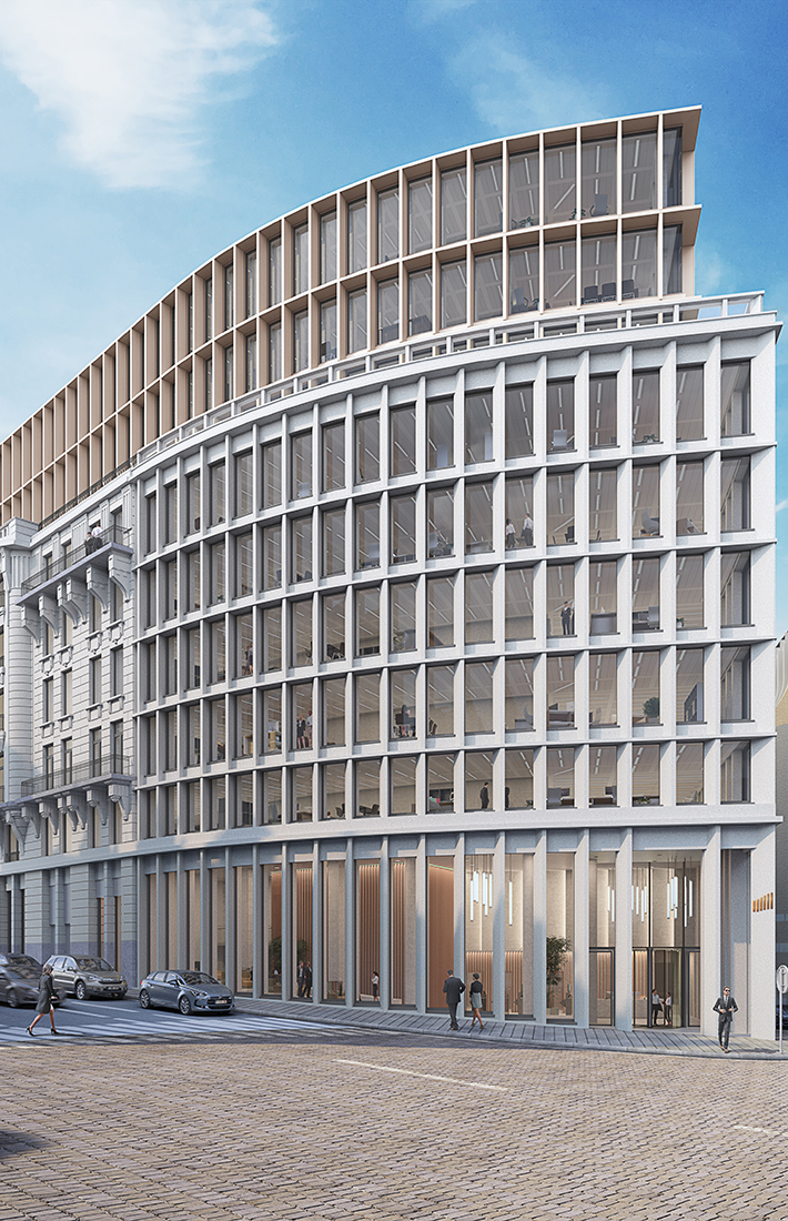 Chancellerie office project in Brussels