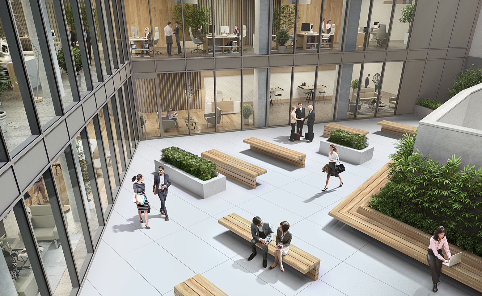 Chancellerie project terrace