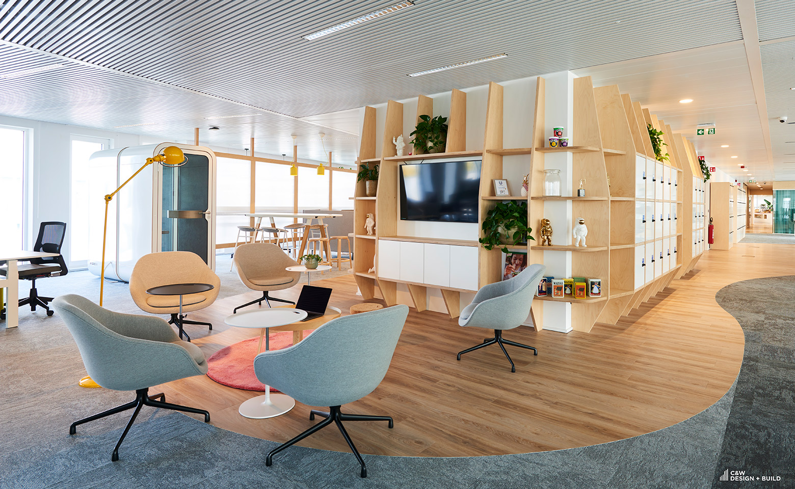 Unilever new offices by Cushman & Wakefield Design + Build