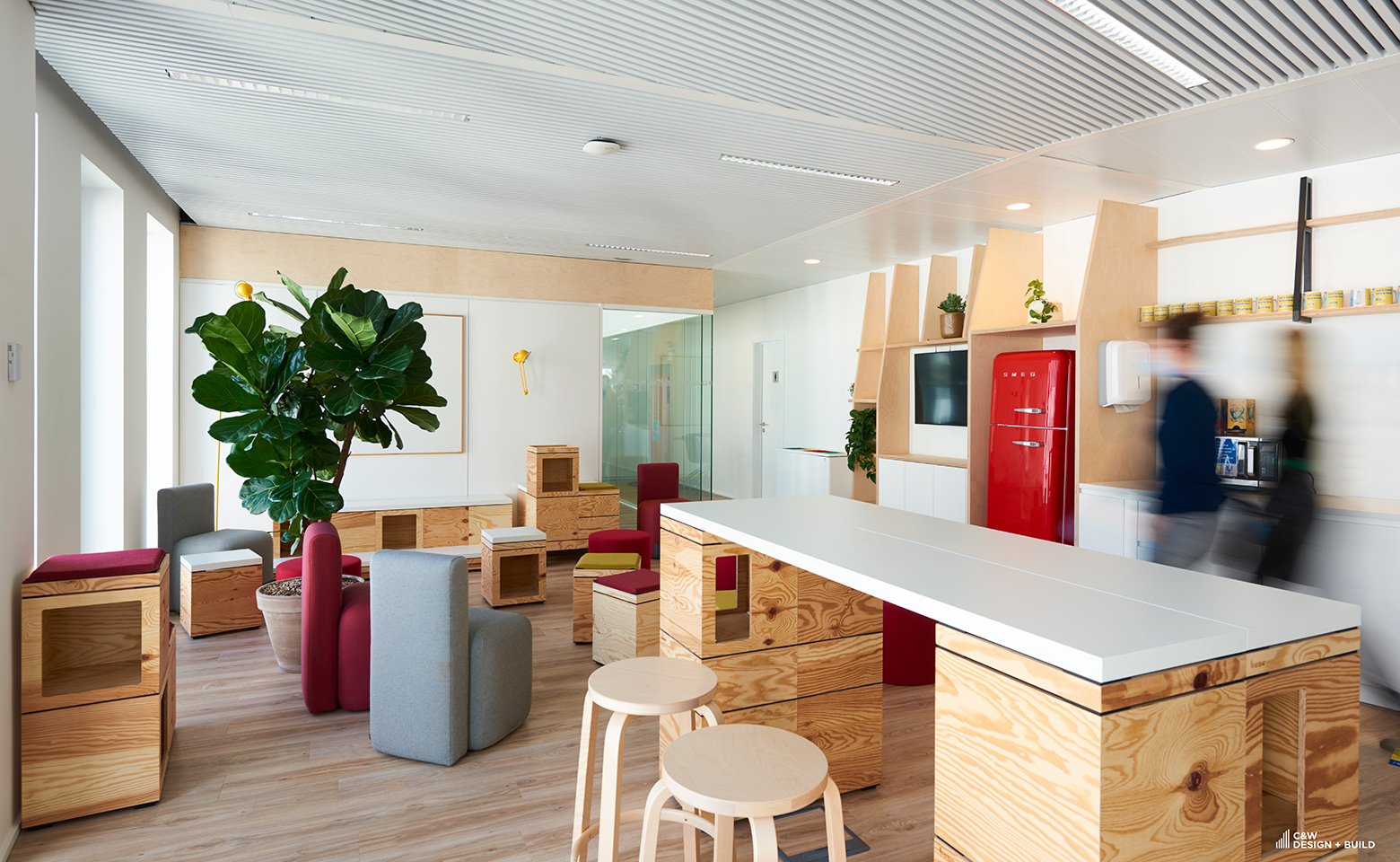 Unilever new offices by Cushman & Wakefield Design + Build