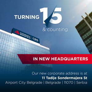 Cushman & Wakefield CBS 15 Years in Serbia